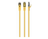 Gembird Patch cord kat.6A, SFTP, LSZH, 0,25m, żółty - 1351710 - zdjęcie 1